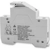 QOLTEC 52582 Saugiklio pagrindas su diodiniu nuolatinės srovės saugikliu / 1P / 1000V / 30A / 10x38 / saulės