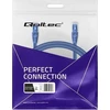 Qoltec UTP kabelis Patchcord CAT6 2xRJ45 1.5m aukštos spartos aukso