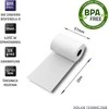 QOLTEC 51896 Apvadai ritinėliai 57 x 20 55g / m2 10 vnt. Būkite BPA