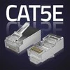 Qoltec RJ45 modulinis jungties kištukas | CAT5e | FTP | Auksu padengti kontaktai | 10 vienetų