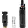 QOLTEC 52597 Saulės kolektoriaus jungtis su saugikliu / MC4 jungtis / 1000V / 20A