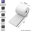 Qoltec 51892 Terminis ritinys 80 x 80 | 55g/m2 | 10 vnt | Be BPA
