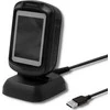 Qoltec 50864 stalinis QR ir brūkšninių kodų skaitytuvas | USB