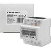 QOLTEC 50900 trifazis elektroninis energijos suvartojimo matuoklis 230V LCD 4P DIN bėgis