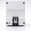 „Qoltec 50980“ trifazis elektroninis skaitiklis su atstatymu | Energijos suvartojimo skaitiklis ant DIN bėgelio | 400 V | 100 A | LCD | LED | 4P
