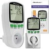 QOLTEC 50627 Galios matuoklis PM0627 su istorija / 3680W / 16A / LCD