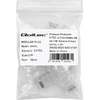 Qoltec RJ45 perėjimo jungtis CAT5e UTP auksuotos kontaktai 10 vnt