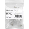 Qoltec RJ45 modulinis jungtis CAT5e UTP auksuotos kontaktai 10 vnt