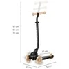 MILLY MALLY 6312 Qplay Sema Evo 3in1 chaki motoroleris
