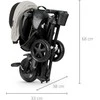 MILLY MALLY 4531 Qplay Triratis Nova Niello pilkas