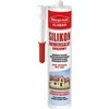 Quantec UNIVERSALUSIS SILIKONAS SUN-310-BR UŽTAISAS 310 ml RUDA WKRĘT-MET KLIMAS