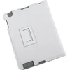 QUER Dėklas skirtas Apple iPad 2 natūralios odos baltas