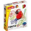 Quercetti – Fantafilò zoologijos sodas – kūrybinis piešinys su siūlais – (QU-576)
