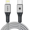 USB Quick USB-C - Lightning kabelis 1,5 m pilkas (4752168141236)