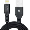 USB kabelis Quick USB-A - Lightning 1,5 m juodas (4752168141243)