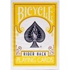 Bicycle Rider Back Kortos (geltonos)