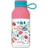 Quokka Ice Kids su dirželiu - Tritan buteliukas 430 ml (gėlės)