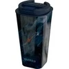 Quokka Vaso Cafe Doble Pared - Plastikinis puodelis su dvigubomis sienelėmis 450 ml (Dark Stone)