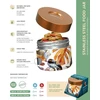 „Quokka Whim“ maisto indelis – terminė pietų dėžutė / pietų termosas 600 ml (tropinis)