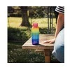 Quokka Solid – nerūdijančio plieno termo butelis 510 ml (Vaivorykštė)