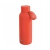 Quokka Solid su dirželiu – nerūdijančio plieno termo butelis 510 ml su dirželiu (oranžinė)