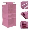 ORDINETT Organizators iekarinams ar 4 plauktiem 33x33x82cm Blossom