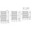 RADIATORIUS ENIX LAZ.PINI 0508/0650 Baltas RAL9016