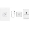 Carlinkit U2W Mini Wireless Adapter Apple Carplay, Baltas - belaidis adapteris