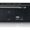 Radijo žadintuvas Lenco LENCO CR-640BK DAB+/FM Stereo radio budzik su BT i 2x4W RMS