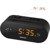 Laikrodžių radijas Sencor SRC3100 B