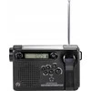 Renkforce RF-CR-200 statybinis radijo imtuvas, nešiojamas, įkraunamas, saulės baterijos, rankinis žadintuvas, jodo funkcija (RF-4694806)