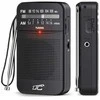 Lamex LTC portable pocket radio LEGA, AM/FM, mini jack, juodas