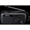 Radio Lenco MCR-113 Radio awaryjne Korba/Solarna/Akumuliatorius juoda