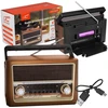 Radio przenośne elma retro ltc 118ubt fm/am/sw usb bluetooth