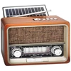 Nešiojamasis radijas LTC Radio NETTA RETRO Bluetooth USB su žibintuvėliu