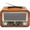 Nešiojamasis radijas Olza LTC 102UBT retro su apšvietimu FM/AM/SW USB Bluetooth