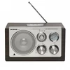 Radio Orava RR-29 A radio, 1 x 3,5W, AM / FM radio, USB, wejście AUX, karta SD, ruda / sidabrinė