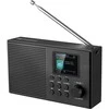 Sandberg Technaxx Speaker Radio DAB+BT Recharge, portable DAB+/FM radio with Bluetooth, Juodas