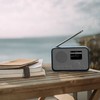 Radio Sangean Sangean WFR-39 Internet Taschenradio Internet, DAB, UKW Internetradio, UKW, WLAN Spotify, Weckfunktion, wiederaufladbar Weiß, Blau (A500466)
