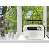 Garsiakalbis SVEN SRP-505, baltas (3 W, Bluetooth, FM/AM/SW, USB, Micro SD, AUX, baterija)