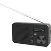 Telestar TOP100 portable DAB+/FM radio, Bluetooth, batteri 1050 mAh, Juodas