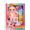 Parker 503675-EUC Junior High mados lėlė Bella PJ Party rožinė