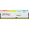 RAM Kingston KF560C30BWEAK2-64 64GB 6000MT/s DDR5 CL30 DIMM (Kit of 2) FURY Beast Baltas RGB EXPO | Kingstonas