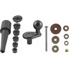 Ram Mounts Tvirtinimo tvirtinimo detalės UNPKD RAM CYCLE STROME BASE W/1" DIA BALL