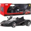 Ramiz Ferrari LaFerrari Aperta juoda RASTAR modelis 1:14 Zdalnie sterowane auto + pilot 2,4 GHz