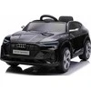 Ramiz Elektromobilis vaikams Audi E- Tron QLS-6688, 4x4, juodas