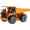 Ramiz Žaislinis automobilis radijo bangomis valdomas 2.4 G Metal dump truck Cab 1:18