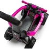 Baby Mix Mega Baby Bouncer su kreipiančiąja juosta rožinė