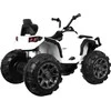 Ramiz Elektrinis keturratis Quad, baltas