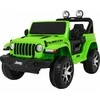 Ramiz Elektromobilis Jeep Wrangler Rubicon, Žalias